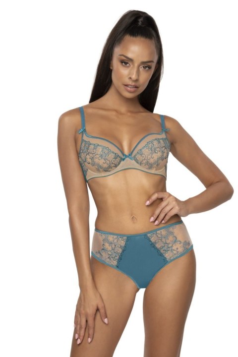 Figi Model Maureen F-3808/51 Beige/Turkus - Mat Figi Model Maureen F-3808/51 Beige/Turkus - Mat