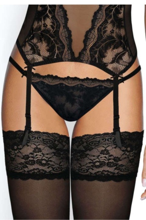 Stringi cModel Olivia S-3108/4 Black/Beige - Mat