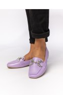 DAMSKIE MOKASYNY ELEA PURPLE - Inello