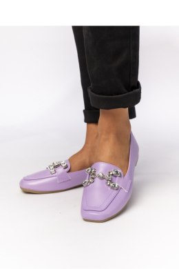 DAMSKIE MOKASYNY ELEA PURPLE - Inello