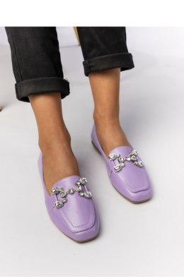 DAMSKIE MOKASYNY ELEA PURPLE - Inello