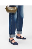 Damskie Baleriny ELIORA ? BLUE - Inello