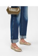Damskie Baleriny ELVINA - GOLD - Inello