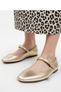 Damskie Baleriny VINTAGE CHARM ? GOLD - Inello