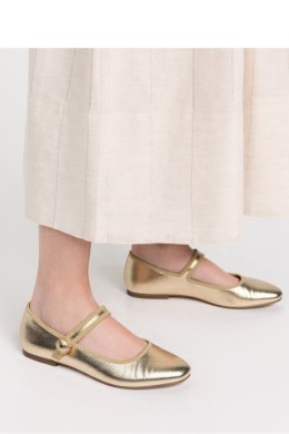 Damskie Baleriny VINTAGE CHARM ? GOLD - Inello