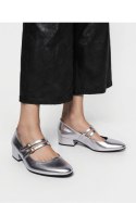 Damskie Czółenka SELVIA SILVER - Inello