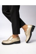 Damskie Mokasyny CELINO PLATINO ? Klasyczne Buty na Co Dzień - Inello