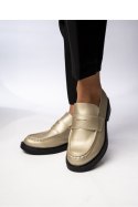 Damskie Mokasyny CELINO PLATINO ? Klasyczne Buty na Co Dzień - Inello