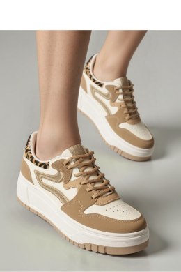 Damskie Sneakersy AVANA ? Beige - Inello