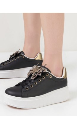 Damskie Sneakersy BUTTERFLY LUX ? Black - Inello