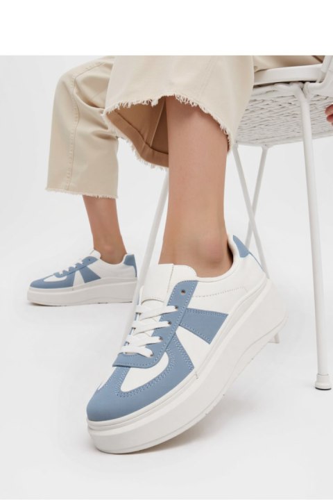Damskie Sneakersy CITY CHIC BLUE - Inello Damskie Sneakersy CITY CHIC BLUE - Inello