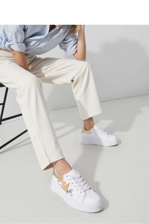 Damskie Sneakersy LUMIX GOLD - Inello Damskie Sneakersy LUMIX GOLD - Inello