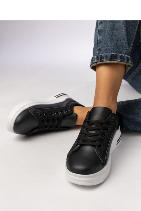 Damskie Sneakersy NOX BLACK - Inello Damskie Sneakersy NOX BLACK - Inello