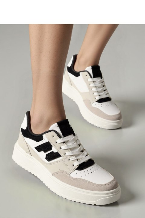 Damskie Sneakersy NORVIN ? White/Black - Inello Damskie Sneakersy NORVIN ? White/Black - Inello