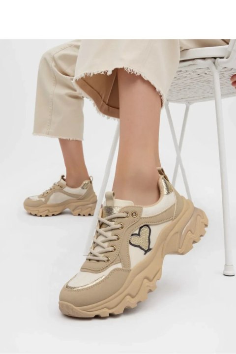 Damskie Sneakersy SOLARA KHAKI - Inello Damskie Sneakersy SOLARA KHAKI - Inello