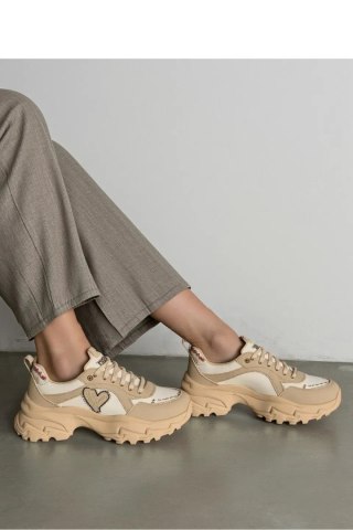 Damskie Sneakersy SOLARA KHAKI - Inello
