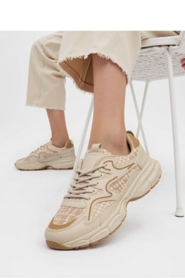 Damskie Sneakersy STELLAR ? Beige - Inello