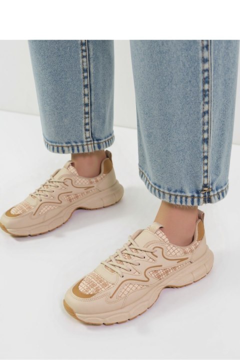 Damskie Sneakersy STELLAR ? Beige - Inello Damskie Sneakersy STELLAR ? Beige - Inello