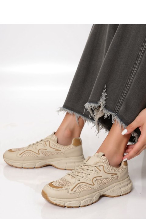 Damskie Sneakersy STELLAR ? Beige - Inello Damskie Sneakersy STELLAR ? Beige - Inello