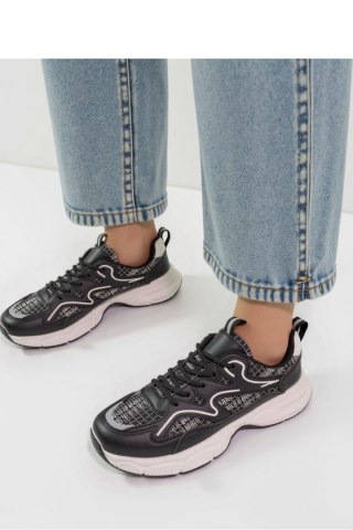 Damskie Sneakersy STELLAR ? Black - Inello
