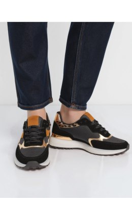 Damskie Sneakersy VELORE ? Black Gold - Inello
