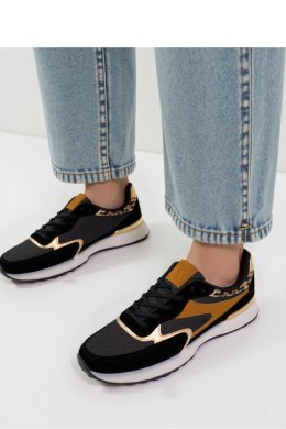 Damskie Sneakersy VELORE ? Black Gold - Inello
