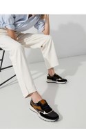 Damskie Sneakersy VELORE ? Black Gold - Inello