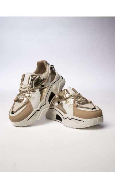 Damskie Sneakersy VEYRA BEIGE - Inello Damskie Sneakersy VEYRA BEIGE - Inello