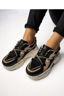 Damskie Sneakersy VEYRA BLACK - Inello