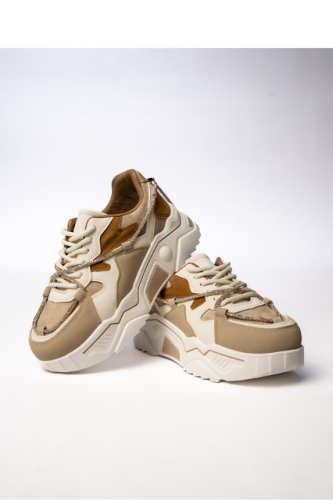 Damskie Sneakersy VEYRA KHAKI - Inello Damskie Sneakersy VEYRA KHAKI - Inello