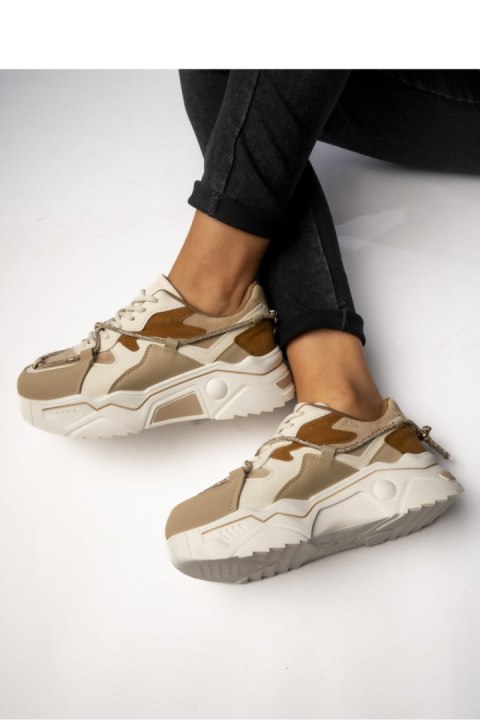 Damskie Sneakersy VEYRA KHAKI - Inello Damskie Sneakersy VEYRA KHAKI - Inello