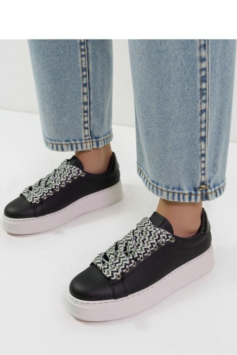 Damskie Sneakersy ZARAX - Black - Inello Damskie Sneakersy ZARAX - Black - Inello