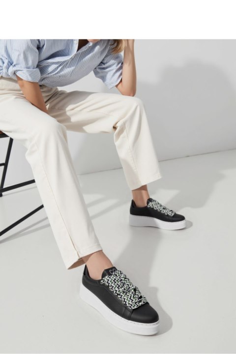 Damskie Sneakersy ZARAX - Black - Inello Damskie Sneakersy ZARAX - Black - Inello