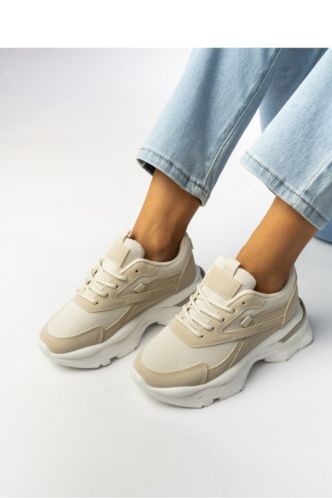 Damskie Sneakersy ZIRANA BEIGE - Inello Damskie Sneakersy ZIRANA BEIGE - Inello