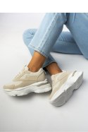Damskie Sneakersy ZIRANA BEIGE - Inello