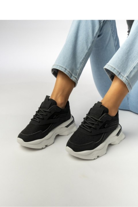Damskie Sneakersy ZIRANA BLACK - Inello Damskie Sneakersy ZIRANA BLACK - Inello