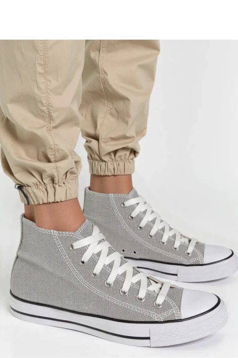 Damskie Trampki CELVIA SILVER - Inello