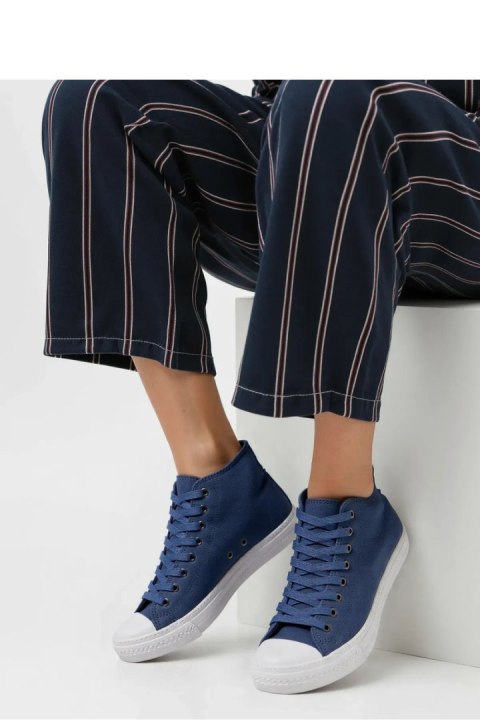 Damskie Trampki LIVIO JEANS BLUE - Inello Damskie Trampki LIVIO JEANS BLUE - Inello