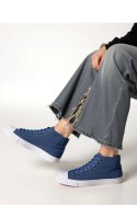 Damskie Trampki LIVIO JEANS BLUE - Inello