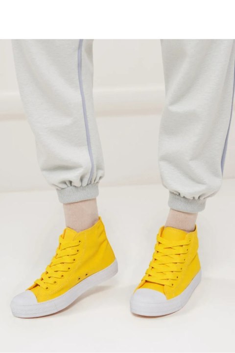 Damskie Trampki LIVIO YELLOW - Inello Damskie Trampki LIVIO YELLOW - Inello