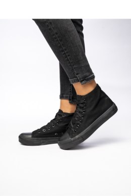 Damskie Trampki SOLIS BLACK - Inello