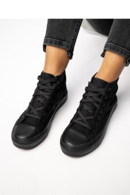 Damskie Trampki SOLIS BLACK - Inello