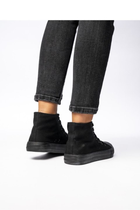 Damskie Trampki SOLIS BLACK - Inello Damskie Trampki SOLIS BLACK - Inello