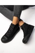 Damskie Trampki SOLIS BLACK - Inello
