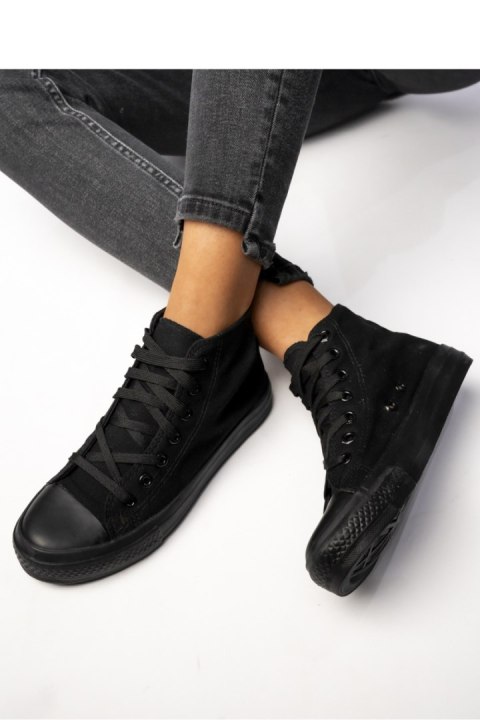 Damskie Trampki SOLIS BLACK - Inello Damskie Trampki SOLIS BLACK - Inello