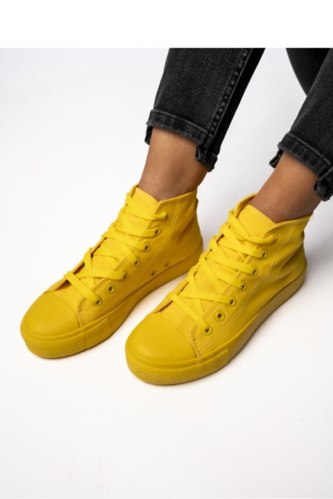 Damskie Trampki SOLIS YELLOW - Inello Damskie Trampki SOLIS YELLOW - Inello