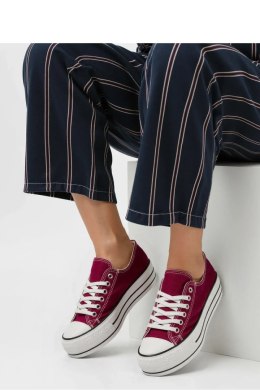 Damskie Trampki VELTRO WINE ? Klasyczne Buty na Platformie - Inello
