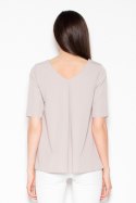 Bluzka Model VT002 Beige - Venaton