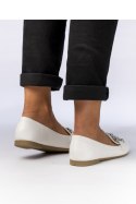 DAMSKIE MOKASYNY ELEA WHITE - Inello