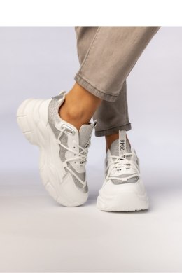 DAMSKIE SNEAKERS VIVIAN WHITE - Inello